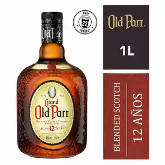 Tottus Whisky old parr oferta