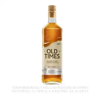 Tottus Whisky old times gold oferta