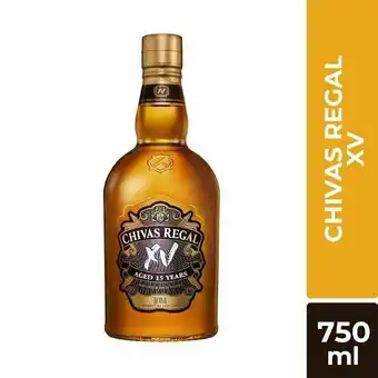 Tottus Whisky chivas regal xv 750 ml oferta