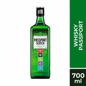 Tottus Whisky passport scotch oferta