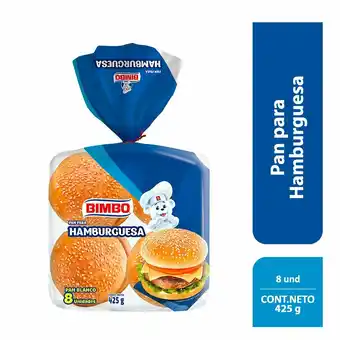 Tottus Pan para hamburguesa 8 und oferta
