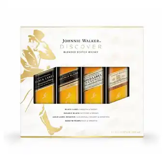 Tottus Pack whisky collection 4un x 50ml c/u oferta