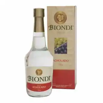 Tottus Pisco biondi acholado 500 ml oferta