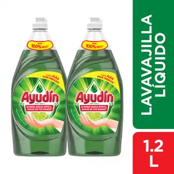 Tottus Combo ayudin liquido limon oferta