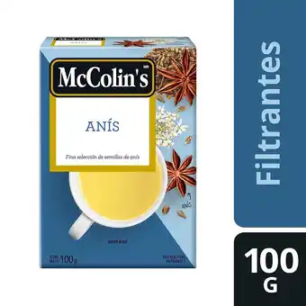 Tottus Infusión anís 100 unds oferta