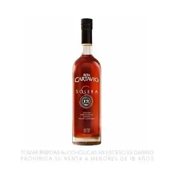 Tottus Ron solera cartavio 12 años 750 ml oferta
