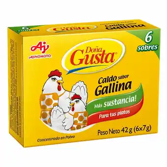 Tottus Caldo de gallina doña gusta 6 unds oferta