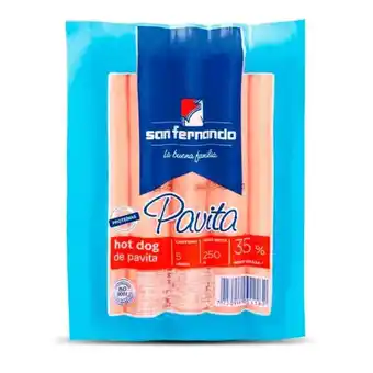 Tottus Hot dog de pavita oferta