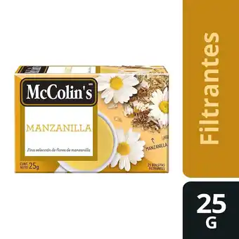 Tottus Infusion filtrante manzanilla oferta