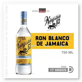 Tottus Ron kingston62 white oferta