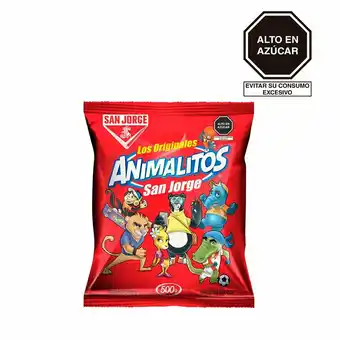 Tottus Galletas de animalitos 500 gr oferta