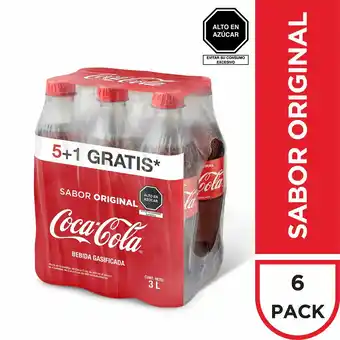 Tottus Gaseosa coca cola 500 ml oferta