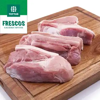 Tottus Panceta sin piel y con hueso oferta
