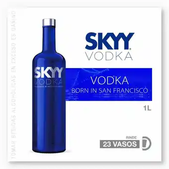 Tottus Skyy vodka oferta