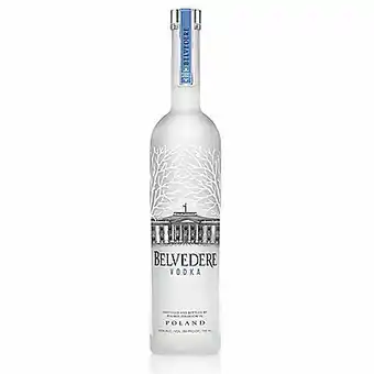 Tottus Vodka belvedere puro 750 ml oferta