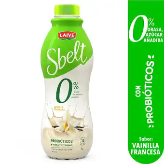 Yogurt probiotico sbelt sabor vainilla