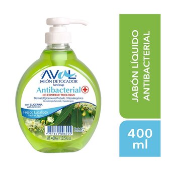 Tottus Jabón líquido antibacterial eucalipto oferta