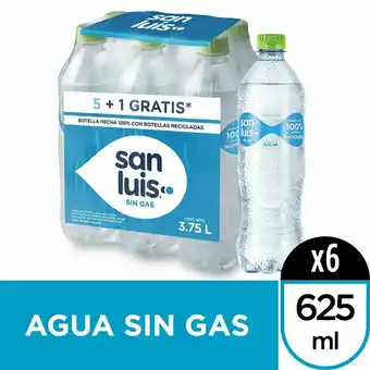 Tottus Pack de san luis sin gas 6 unds oferta