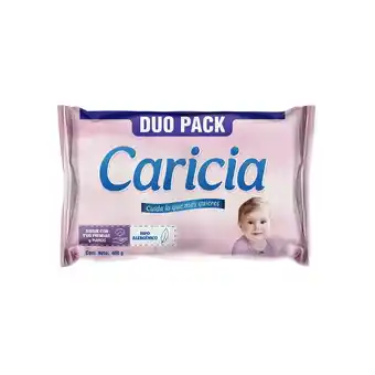 Tottus Jabon de lavar duopack caricia 2x200g oferta