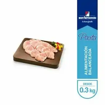 Tottus Chuleta de pavita oferta