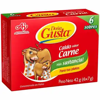 Tottus Caldo sabor carne 6 unds oferta