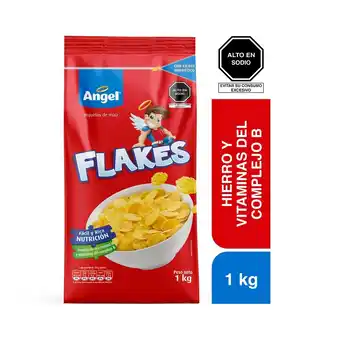 Tottus Cereal flakes sin azúcar 1 kg oferta