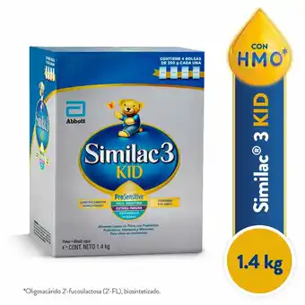 Tottus Similac 3 pro sensitive 1,4 kg oferta
