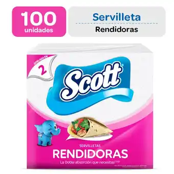 Tottus Servilleta doblada en 2 dobl oferta