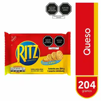 Tottus Ritz sabor a queso 204 gr oferta