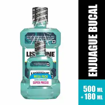Tottus Pack enjuague bucal cool mint oferta