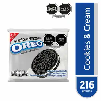 Tottus Oreo cookies & cream 6 unds oferta