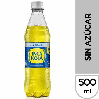 Tottus Gaseosa inca kola sin azucar oferta