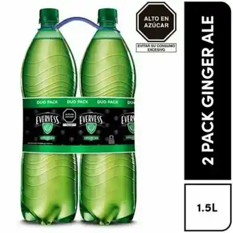 Tottus Gaseosa evervess 1.5 lt oferta
