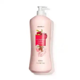 Ésika Crema corporal humectante natural care cpomegranate & canela oferta