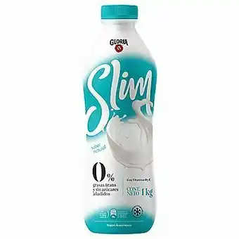 Tottus Yogurt descremado natural slim oferta