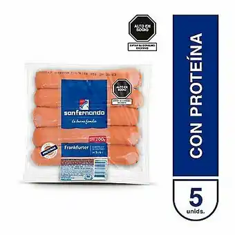 Tottus Salchicha frankfurter oferta