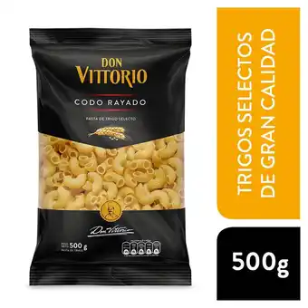 Tottus Fideo trigo codo rayado 500 gr oferta