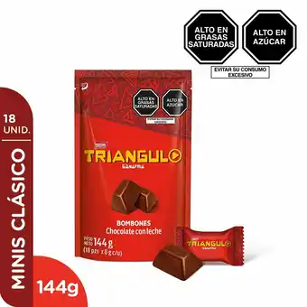 Tottus Bombones chocolate con leche 18 unds oferta