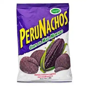 Tottus Nachos de maíz morado oferta