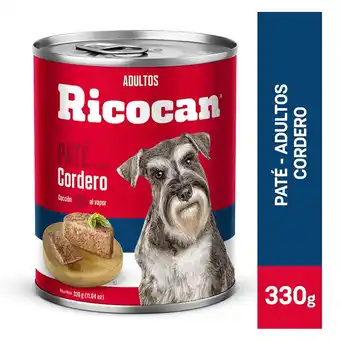 Tottus Pate con cordero premium para perros adultos oferta