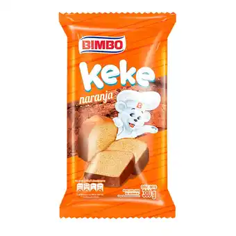 Tottus Keke familiar naranja 380 gr oferta