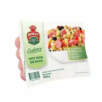 Tottus Hot dog de pavo oferta