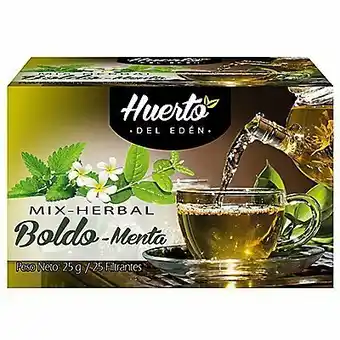 Tottus Mix herbal de menta 25 gr oferta
