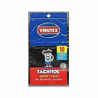 Tottus Bolsas para basura 140 lts oferta
