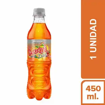 Tottus Guaraná zero 450 ml oferta