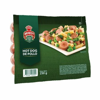 Tottus Hot dog de pollo oferta