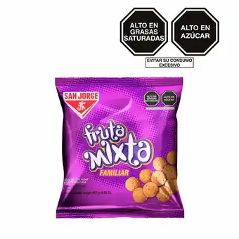 Galletas frutas mixtas familiar 450 gr