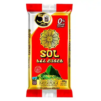 Tottus Chcolate pasta pura 90 gr oferta