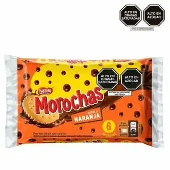 Tottus Galleta morochas naranja 6 unds oferta