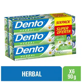 Tottus Crema dental herbal 90 gr oferta